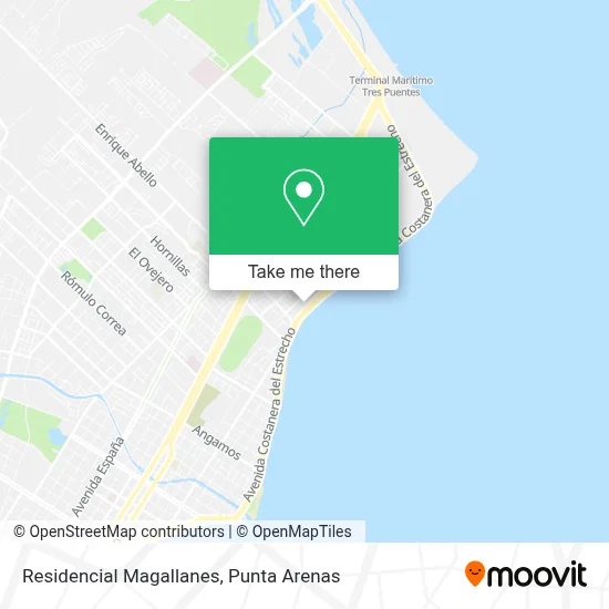Residencial Magallanes map