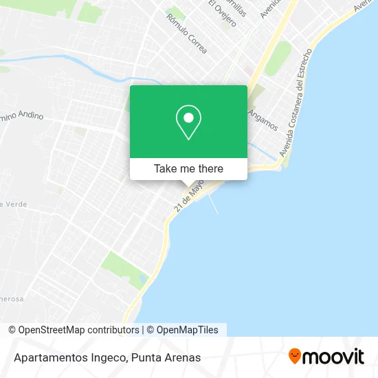 Apartamentos Ingeco map