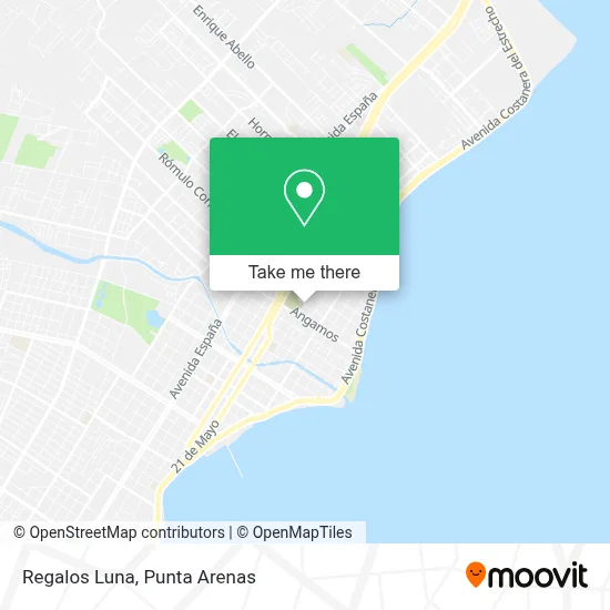 Regalos Luna map