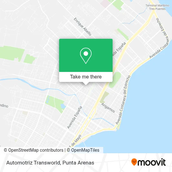 Automotriz Transworld map
