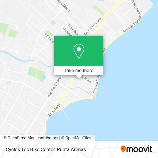 Cycles Tec Bike Center map