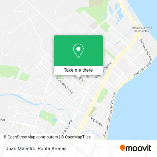 Juan Maestro map