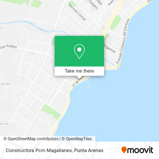 Constructora Pcm Magallanes map