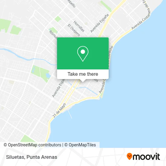 Siluetas map