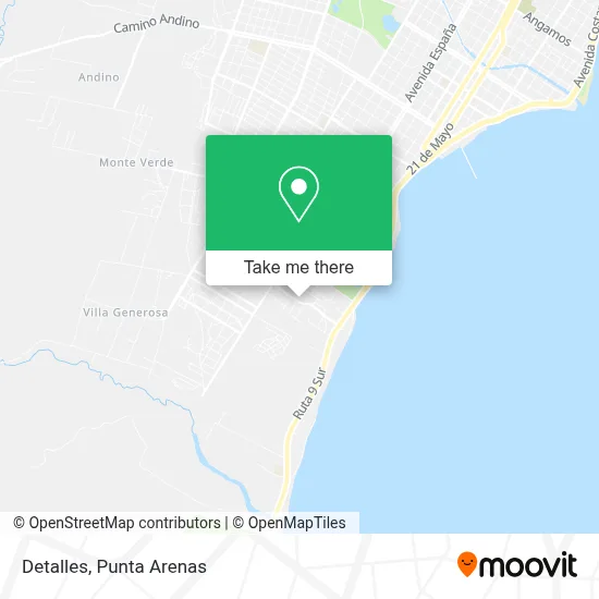 Detalles map