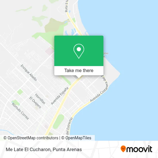 Me Late El Cucharon map