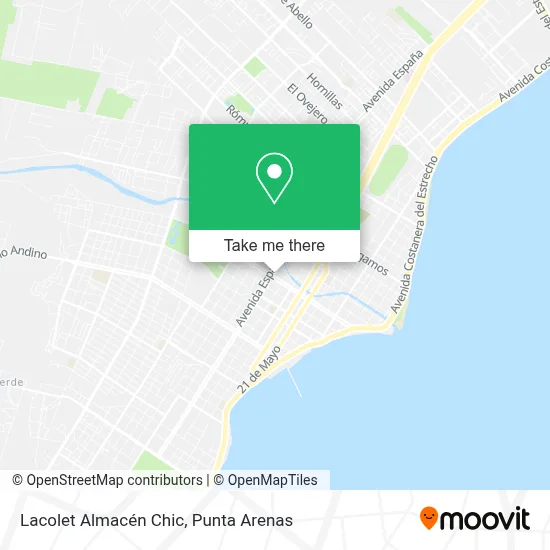 Lacolet Almacén Chic map