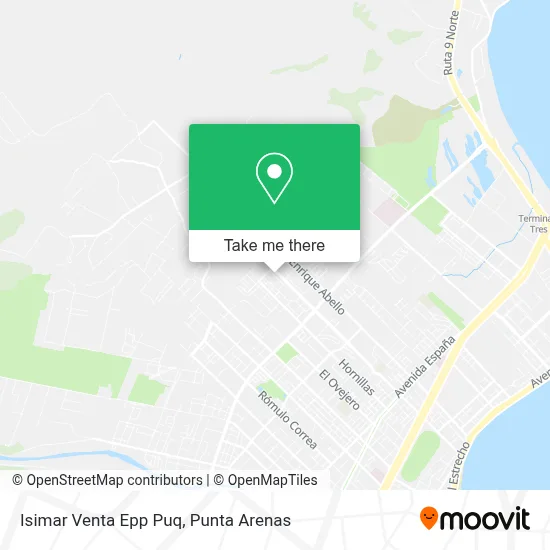 Isimar Venta Epp Puq map