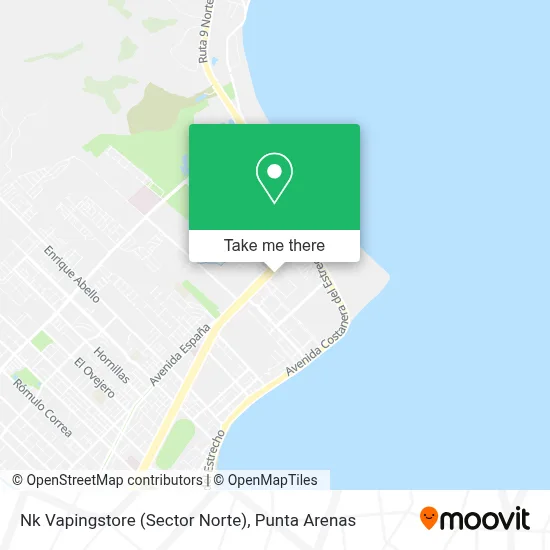 Nk Vapingstore (Sector Norte) map