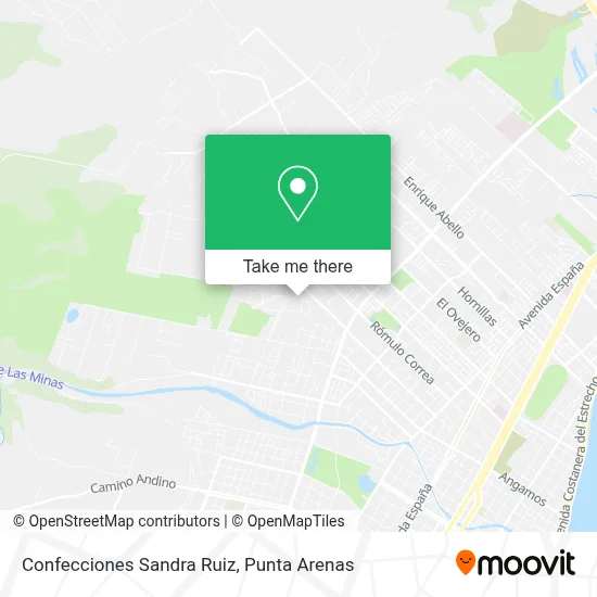 Confecciones Sandra Ruiz map