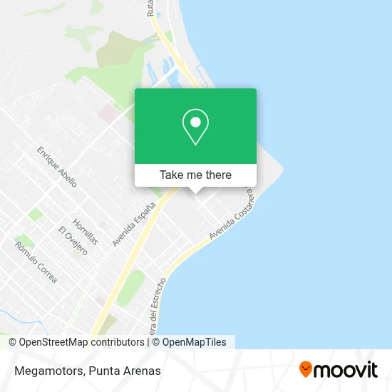 Megamotors map