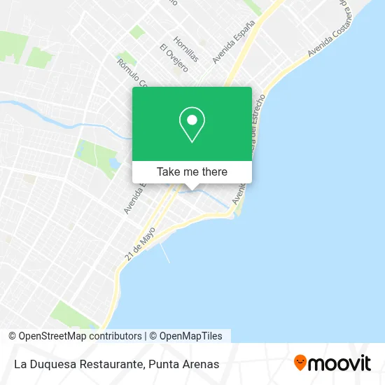 La Duquesa Restaurante map