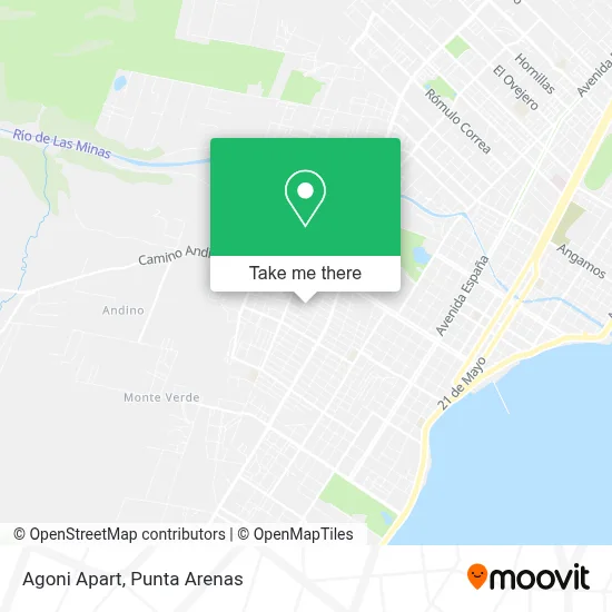 Agoni Apart map