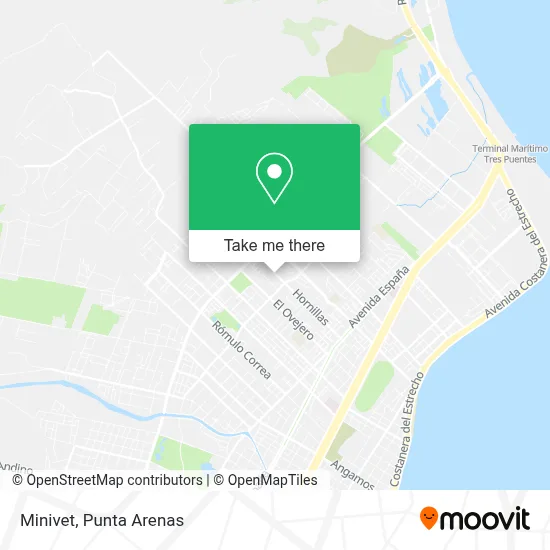Minivet map