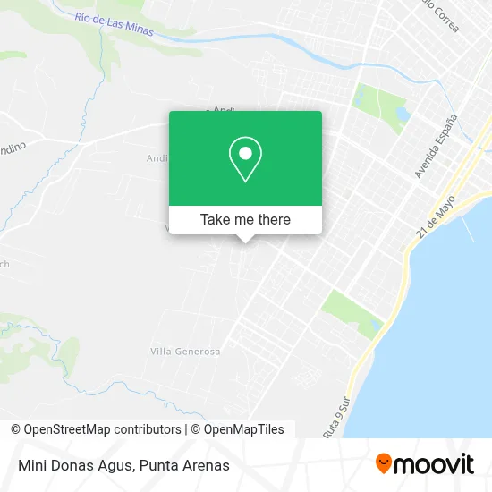 Mini Donas Agus map