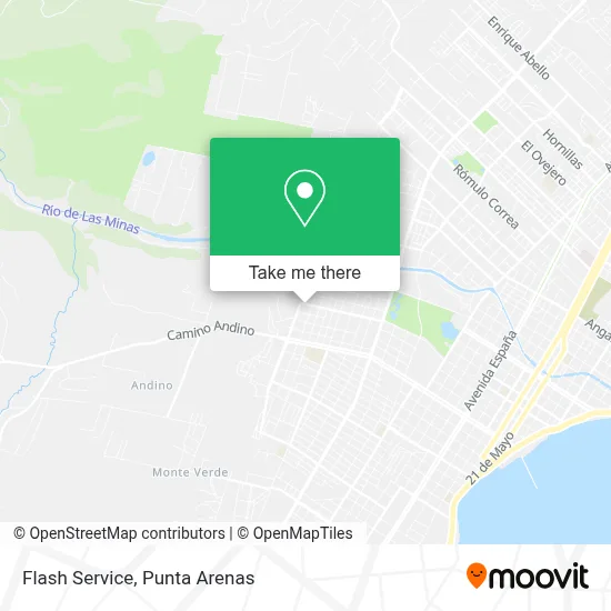 Flash Service map