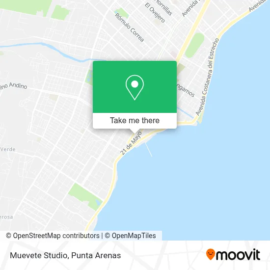Muevete Studio map