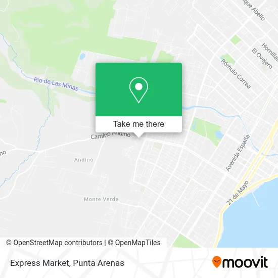 Express Market map