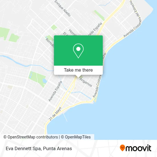 Eva Dennett Spa map