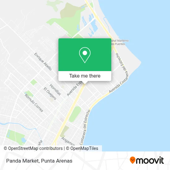 Panda Market map