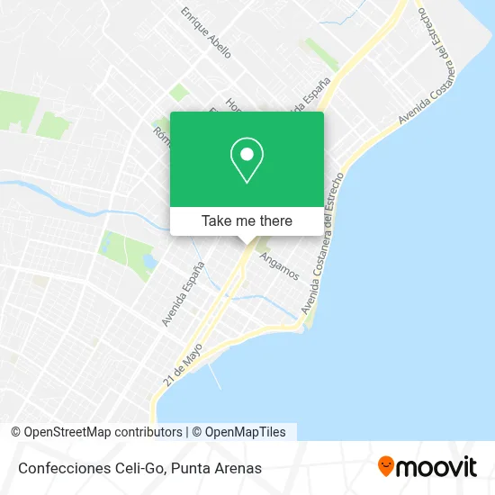 Confecciones Celi-Go map