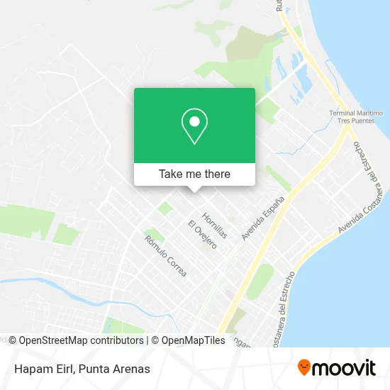 Hapam Eirl map