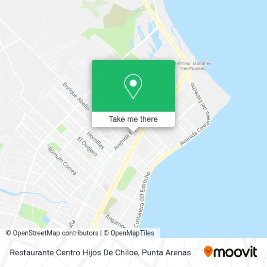 Restaurante Centro Hijos De Chiloe map