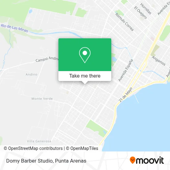 Domy Barber Studio map
