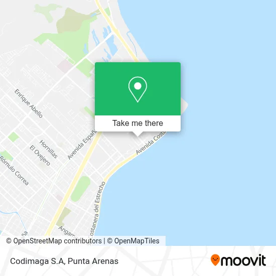 Codimaga S.A map