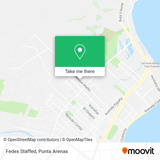 Fedex Staffed map