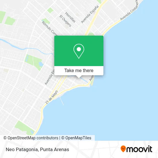 Neo Patagonia map