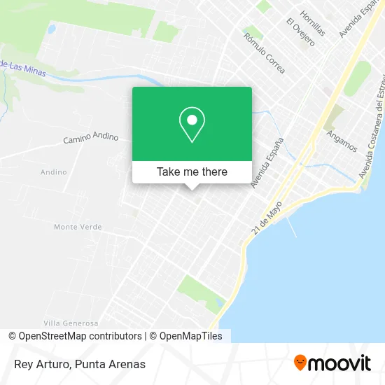 Rey Arturo map