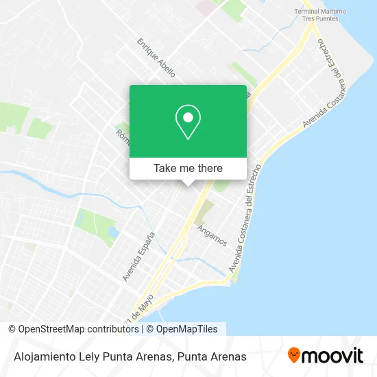 Alojamiento Lely Punta Arenas map