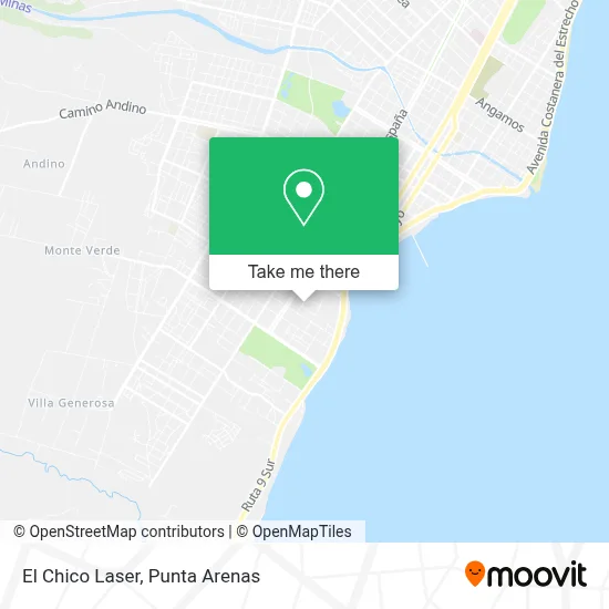 El Chico Laser map