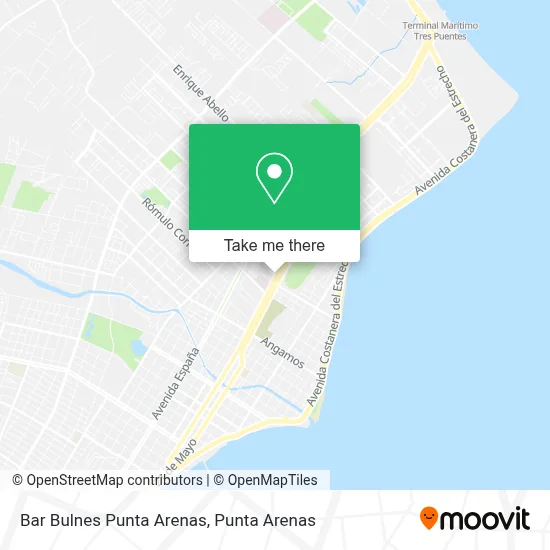 Bar Bulnes Punta Arenas map