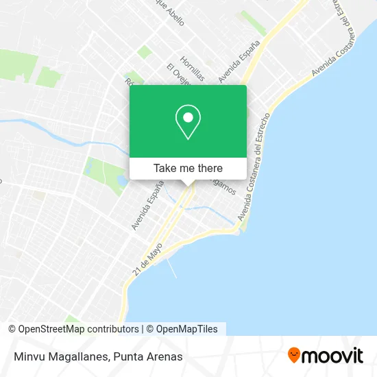 Minvu Magallanes map