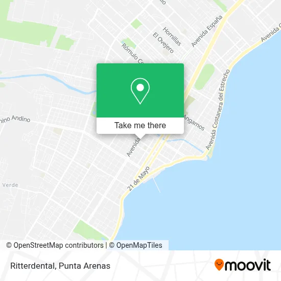 Ritterdental map