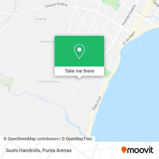Sushi.Handrolls map