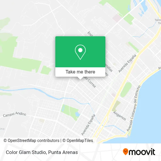 Color Glam Studio map