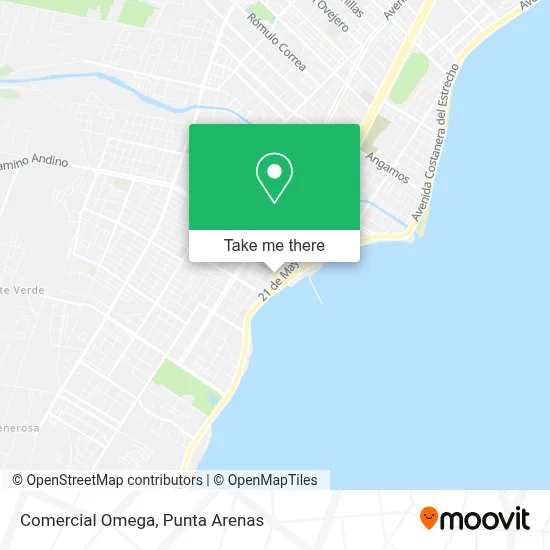 Comercial Omega map