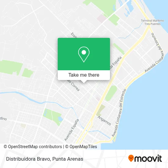 Distribuidora Bravo map