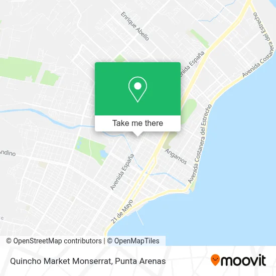 Quincho Market Monserrat map