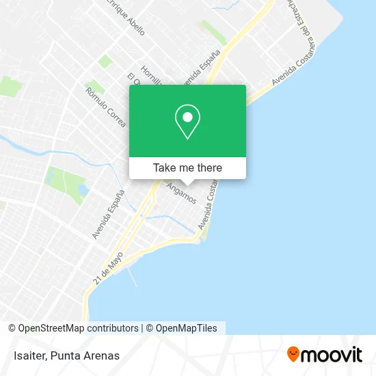 Isaiter map