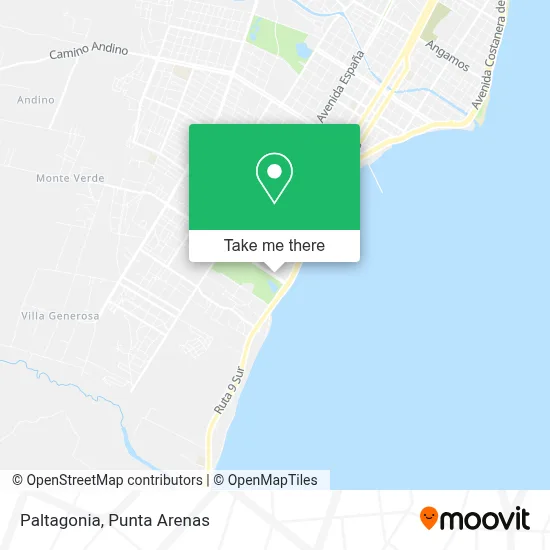 Paltagonia map