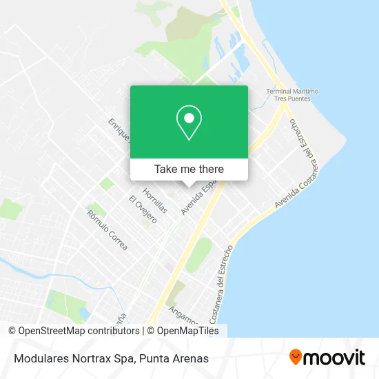 Modulares Nortrax Spa map
