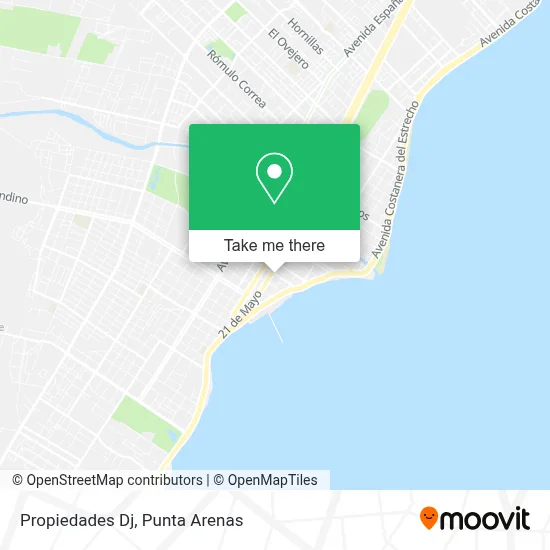 Propiedades Dj map