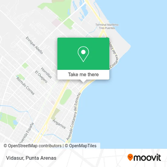 Vidasur map