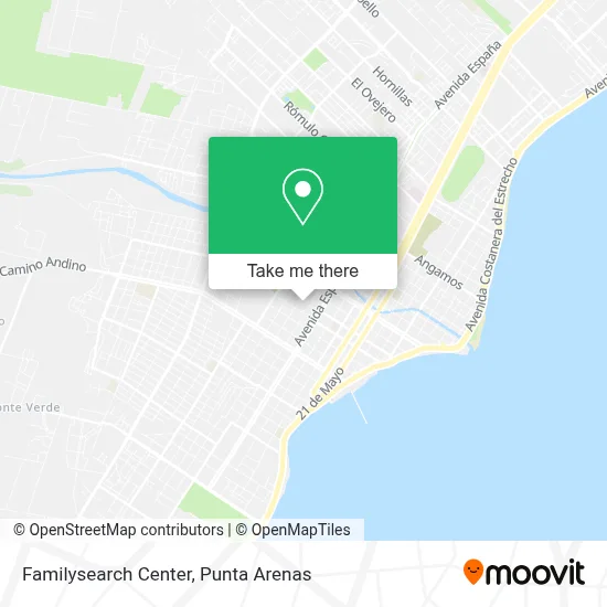 Familysearch Center map