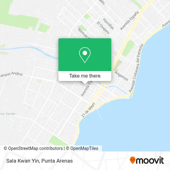 Sala Kwan Yin map