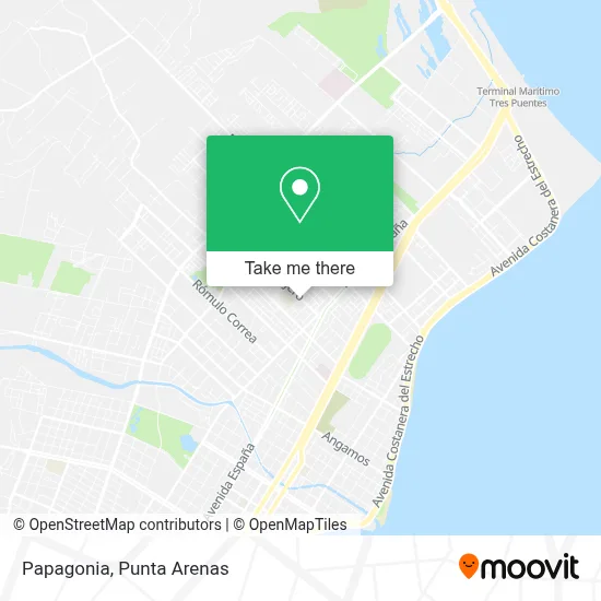 Papagonia map